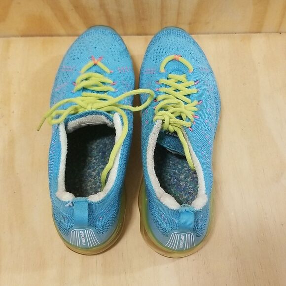 NIke Air Vapormax 2023 FK Baltic Blue/Citron Yellow Mens 9 1/2 , Wmn's 11 - Picture 5 of 9